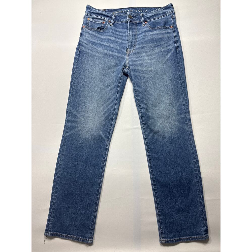 American Eagle Men's Original Straight Leg Blue Jeans - Size 32x30 (32x29)